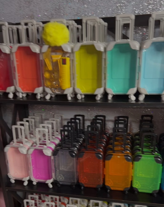 Mini suitcases