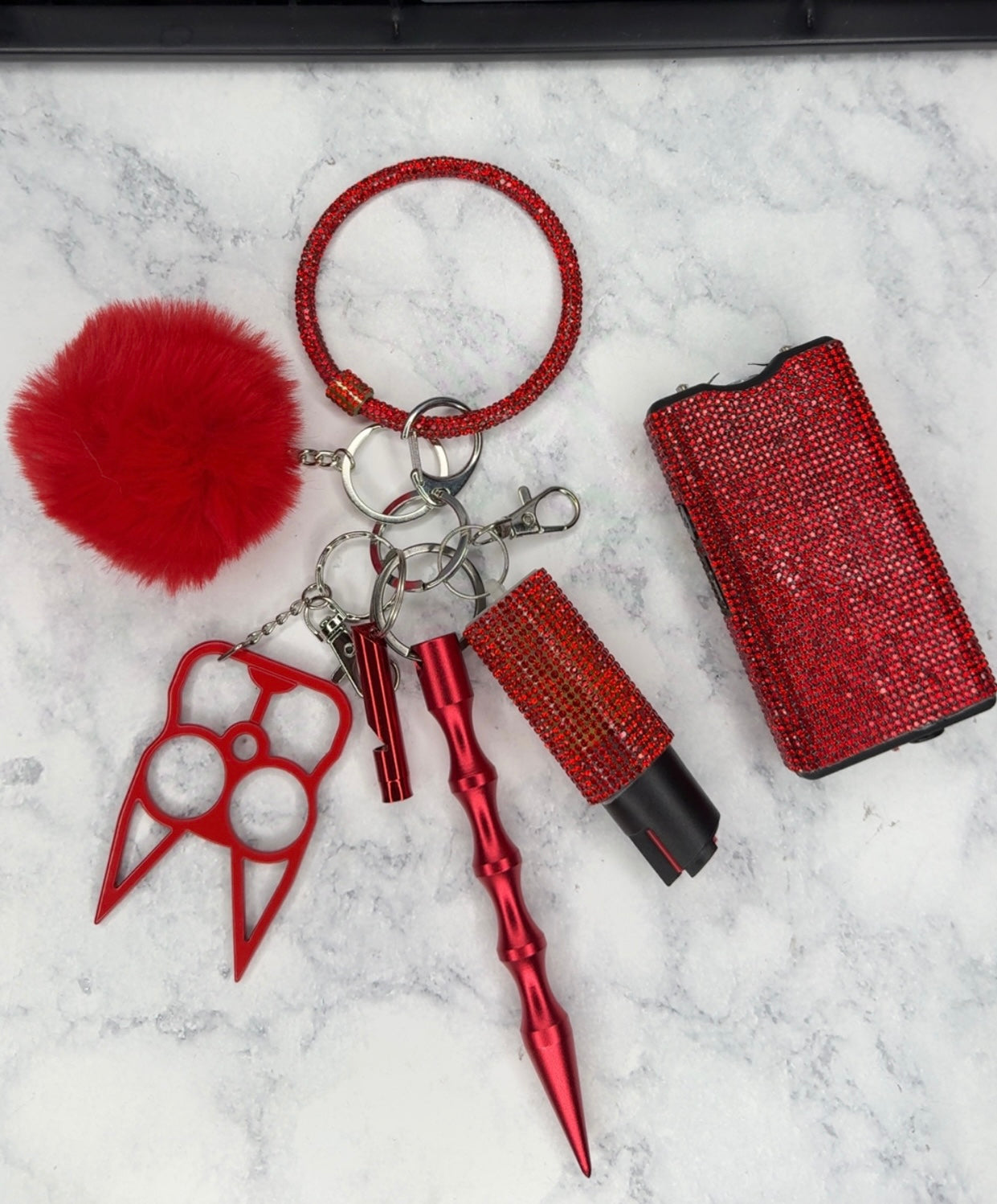 Red Bling Set with Stun gun
