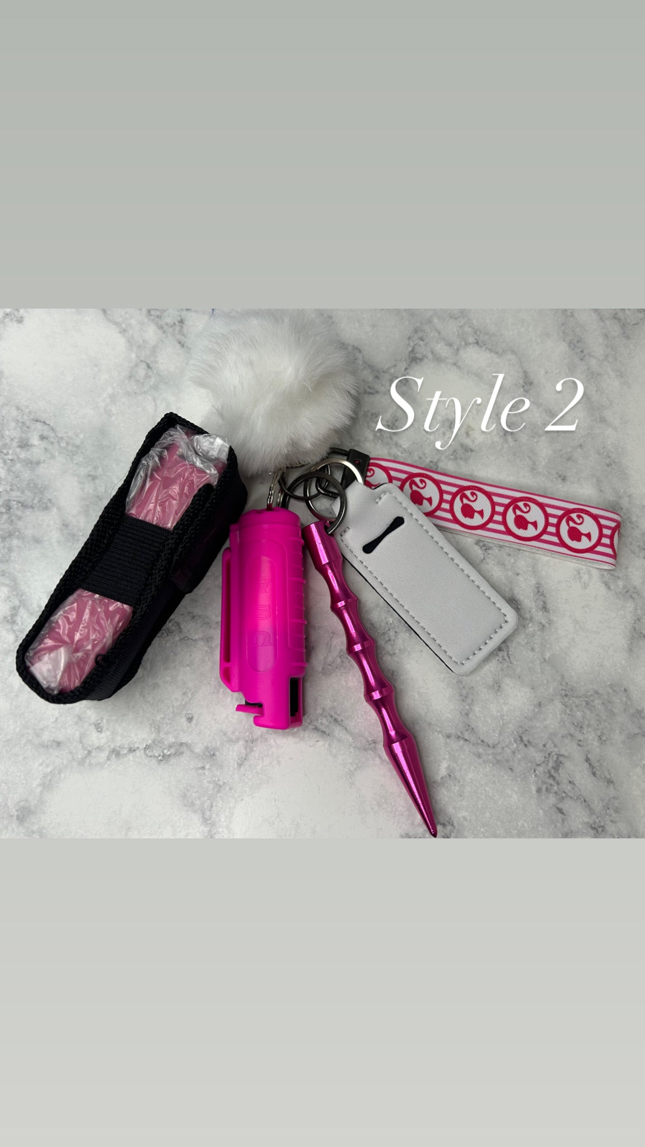 Barbie Themed Keychain Style 2