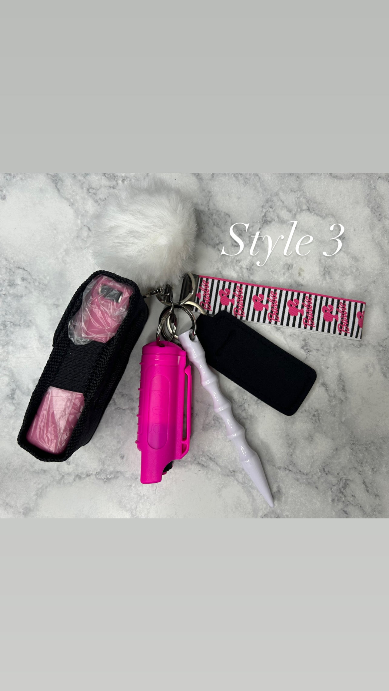 Barbie Themed Keychain Style 3