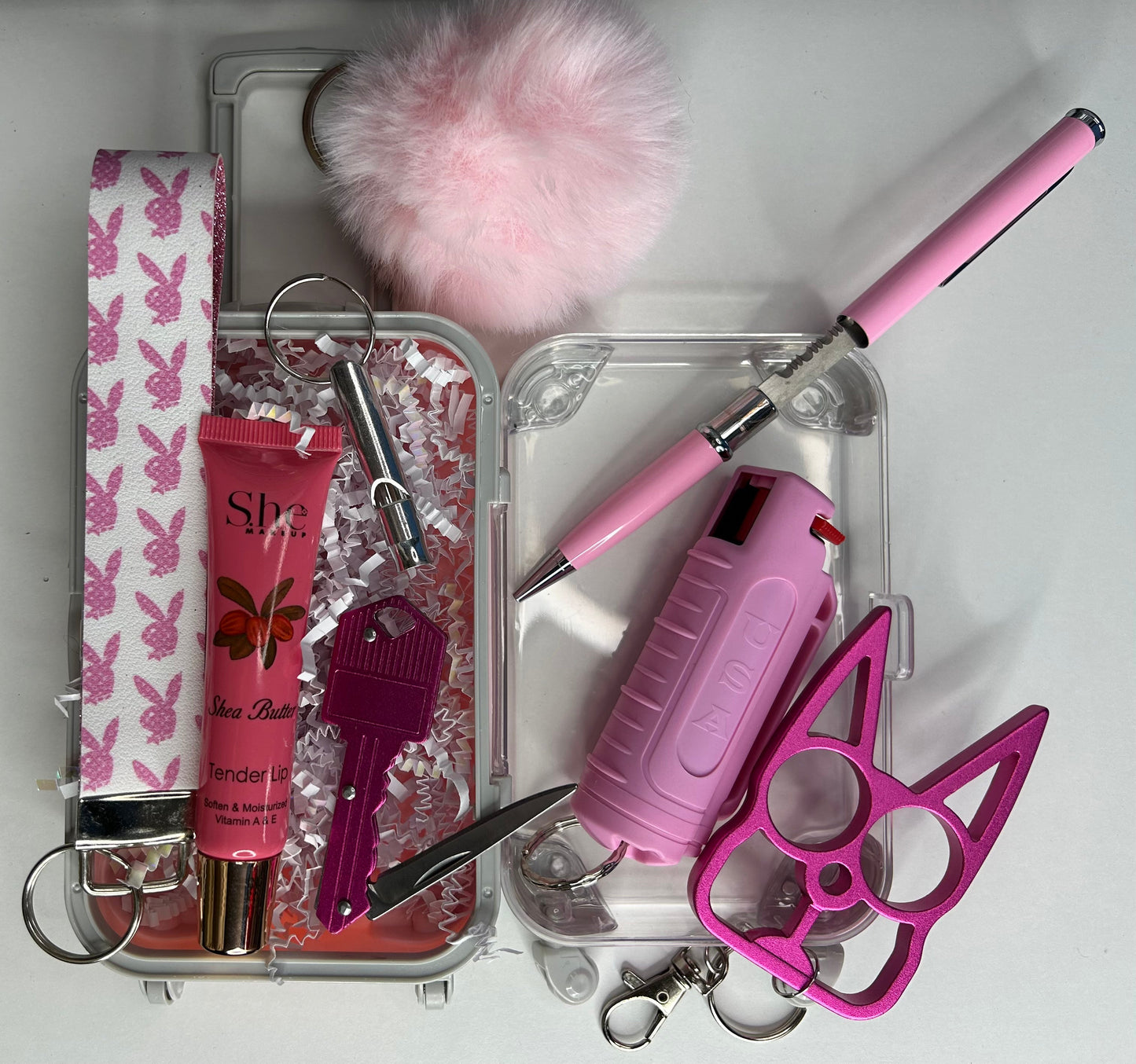 Pink Playboy Mini Suitcase